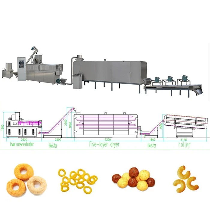 Cheese Puffed Machines