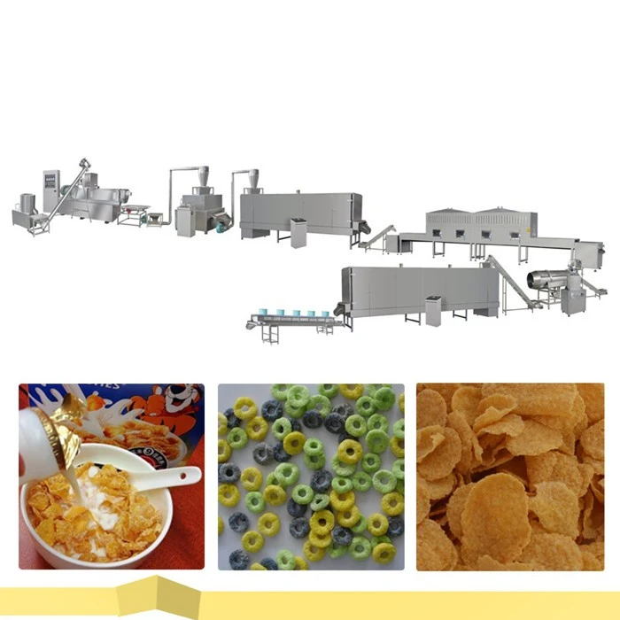 Steamed Corn Flakes Production Line